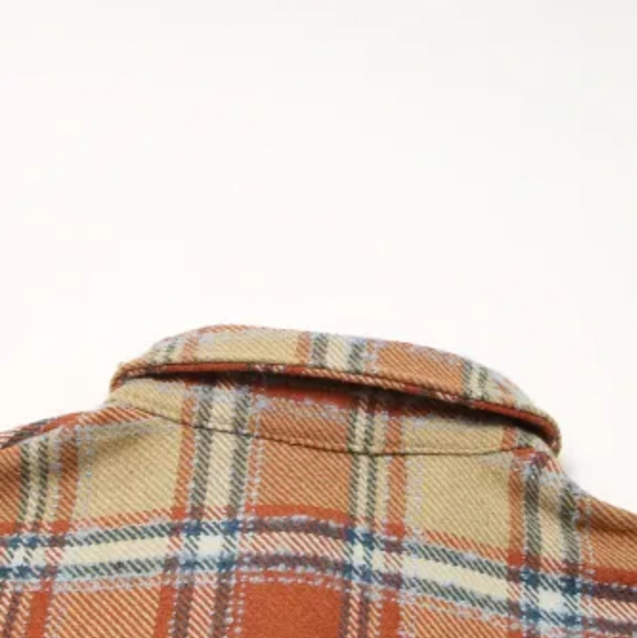 Last one New Oversized plaid shacket - Picture 7 of 15